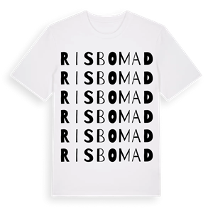 Risbomad ordlek t-shirt – ekologisk bomull t-shirt från Pinshirt