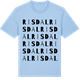 Blue Soul t-shirt med Risdal ordlek t-shirt