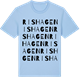 Blue Soul t-shirt med Rishagen ordlek t-shirt