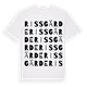 Rissgärde ordlek t-shirt