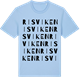 Blue Soul t-shirt med Risviken ordlek t-shirt