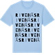 Blue Soul t-shirt med Rivenäs ordlek t-shirt