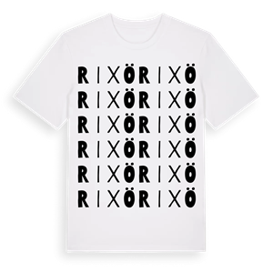 Rixö ordlek t-shirt – ekologisk bomull t-shirt från Pinshirt