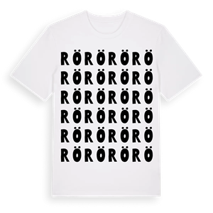 Rö ordlek t-shirt – ekologisk bomull t-shirt från Pinshirt