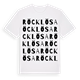 Röcklösa ordlek t-shirt