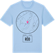 Blue Soul t-shirt med Röd t-shirt