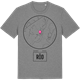 Mid Heather Gray t-shirt med Röd t-shirt