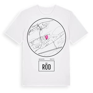 Röd t-shirt – ekologisk bomull t-shirt från Pinshirt