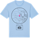 Blue Soul t-shirt med Röd t-shirt