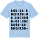 Blue Soul t-shirt med Röda Grinden ordlek t-shirt