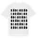 Rödbo ordlek t-shirt