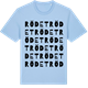 Blue Soul t-shirt med Rödet ordlek t-shirt