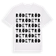 Rödet ordlek t-shirt