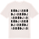 Vintage White t-shirt med Rödjan ordlek t-shirt