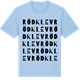 Blue Soul t-shirt med Rödklev ordlek t-shirt