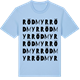 Blue Soul t-shirt med Rödmyr ordlek t-shirt