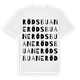 Rödsbuane ordlek t-shirt