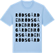 Blue Soul t-shirt med Rödsgården ordlek t-shirt