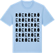 Blue Soul t-shirt med Röe ordlek t-shirt