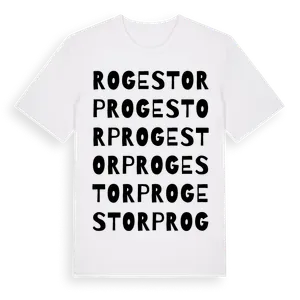 Rogestorp ordlek t-shirt – ekologisk bomull t-shirt från Pinshirt