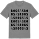 Mid Heather Gray t-shirt med Rogsås ordlek t-shirt