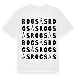 Rogsås ordlek t-shirt – ekologisk bomull t-shirt från Pinshirt