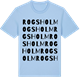 Blue Soul t-shirt med Rogsholm ordlek t-shirt