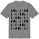 Mid Heather Gray t-shirt med Rökila ordlek t-shirt