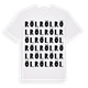 Röl ordlek t-shirt