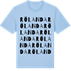Blue Soul t-shirt med Rölanda ordlek t-shirt