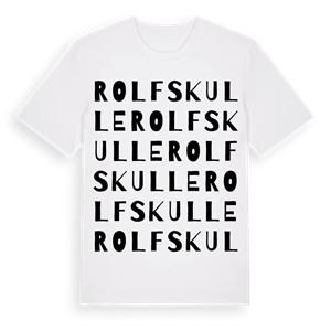 Rolfs kulle ordlek t-shirt – ekologisk bomull t-shirt från Pinshirt