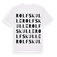 Rolfs kulle ordlek t-shirt