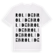 Roliden ordlek t-shirt