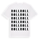 Roll ordlek t-shirt