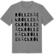 Mid Heather Gray t-shirt med Röllebäck ordlek t-shirt
