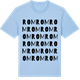 Blue Soul t-shirt med Rom ordlek t-shirt