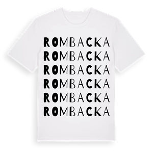 Rombacka ordlek t-shirt – ekologisk bomull t-shirt från Pinshirt