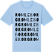Blue Soul t-shirt med Romleborg ordlek t-shirt