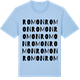 Blue Soul t-shirt med Romon ordlek t-shirt