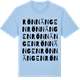 Blue Soul t-shirt med Rönnängen ordlek t-shirt