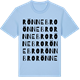 Blue Soul t-shirt med Rönnebro ordlek t-shirt