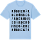 Blue Soul t-shirt med Rönnegärde ordlek t-shirt