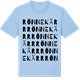 Blue Soul t-shirt med Rönnekärr ordlek t-shirt