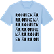 Blue Soul t-shirt med Ronnekärr ordlek t-shirt