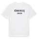White t-shirt med Rönnemosse i Sverige t-shirt