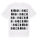 White t-shirt med Rönninge ordlek t-shirt