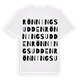 Rönningsudden ordlek t-shirt