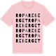 Pink Cotton t-shirt med Ropareberget ordlek t-shirt
