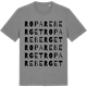 Mid Heather Gray t-shirt med Ropareberget ordlek t-shirt