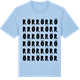 Blue Soul t-shirt med Rör ordlek t-shirt